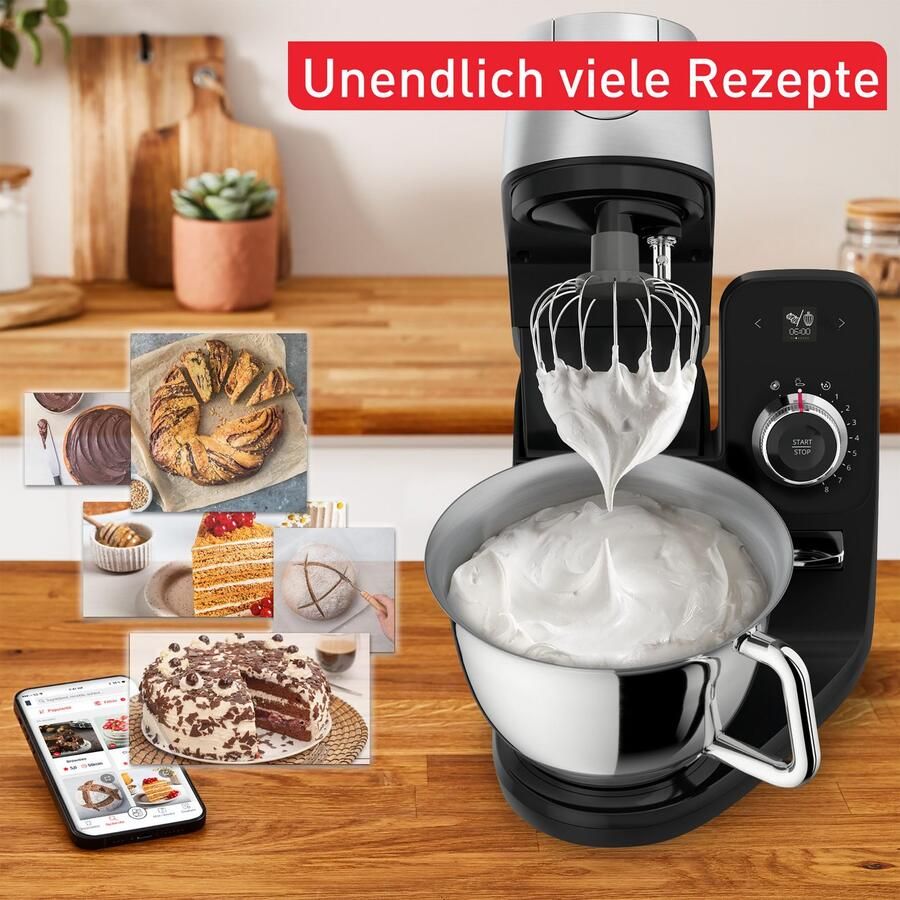 Tefal Keukenmachine QB9008 Coach 8 automatische programma's gepersonaliseerde ervaring stille motor - Foto 4
