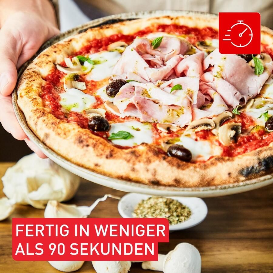 Tefal Pizza-oven Pizza Pronto compacte gaspizzaoven voor thuis snelle voorverwarming - Foto 2