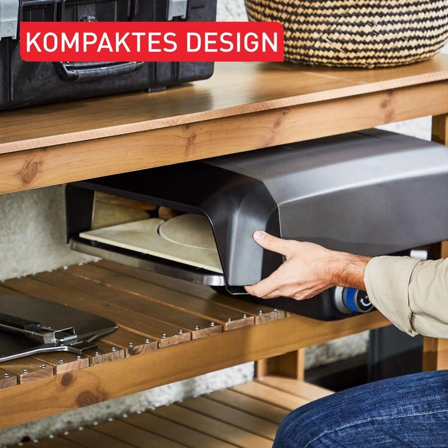 Tefal Pizza-oven Pizza Pronto compacte gaspizzaoven voor thuis snelle voorverwarming - Foto 5