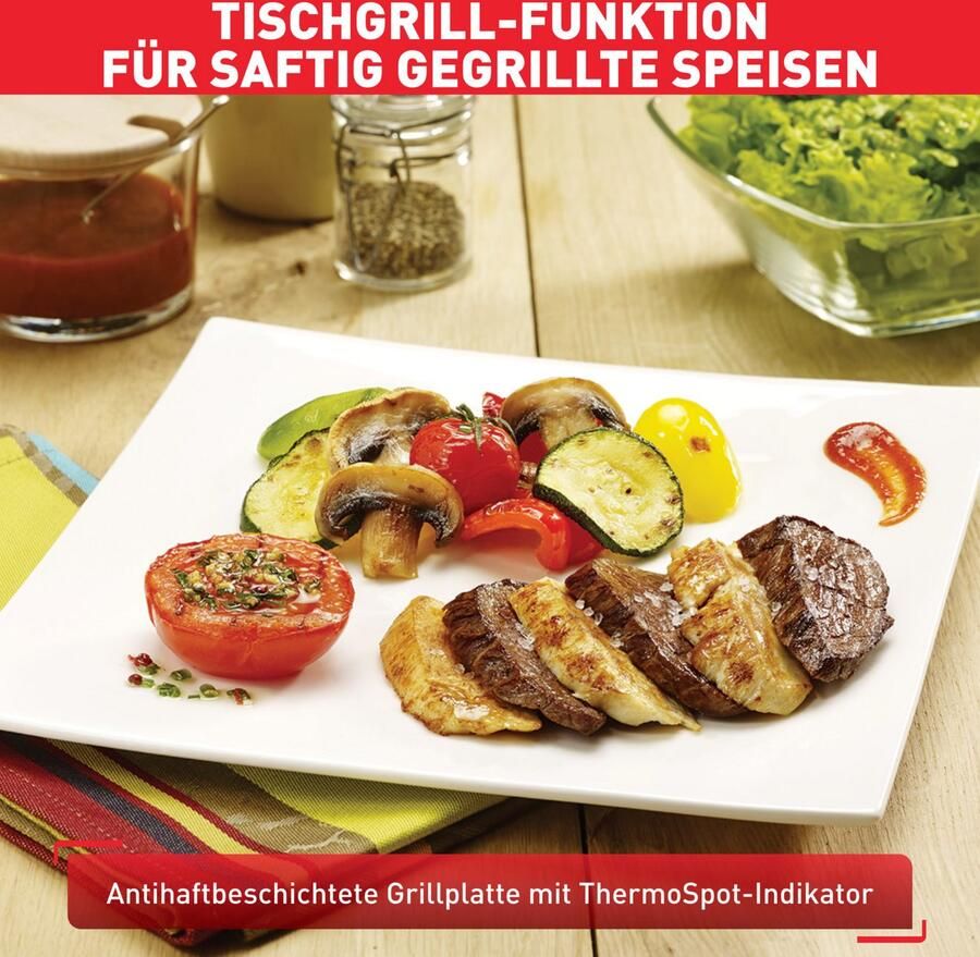 Tefal Inox & Design RE4588 Gourmetset 10 Pannetjes RVS Geschikt voor 10 Personen Anti-aanbaklaag - Foto 2