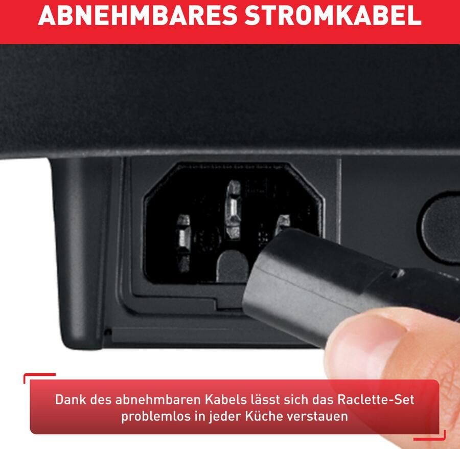 Tefal Inox & Design RE4588 Gourmetset 10 Pannetjes RVS Geschikt voor 10 Personen Anti-aanbaklaag - Foto 6