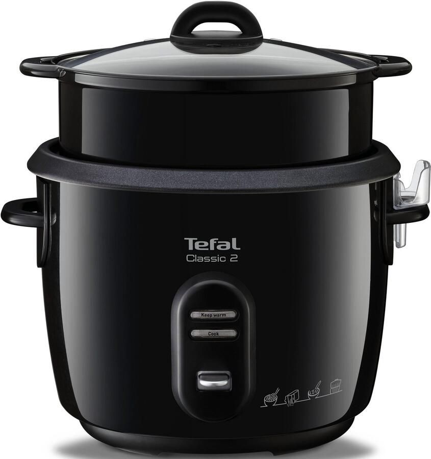 Tefal RK1038 Rijstkoker 1 8 L Geschikt voor Grote Porties Automatische Warmhoudfunctie Uitneembare binnenpan met anti-aanbaklaag - Foto 6