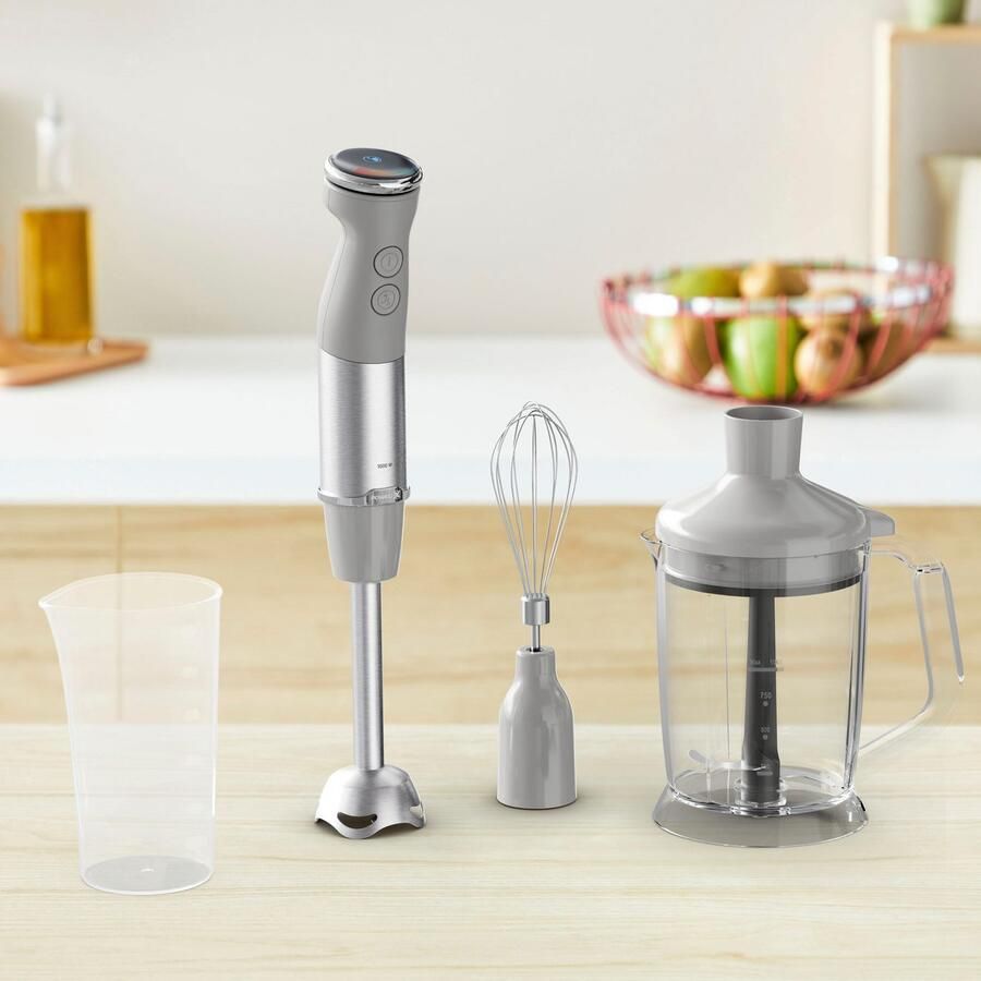 Tefal Staafmixer HB67MB Quickchef+ 3-in-1 XL Verkleineraar klopper 5-in-1-opzetstuk stilte-modus - Foto 7