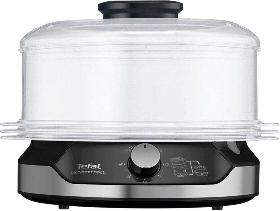Tefal Stoomoven Ultracompact 3 opzetstukken 60-minuten-timer 9 l capaciteit rijstinzet vc2048 - Foto 4