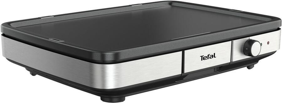 Tefal Tafelgrill CB690D Maxi Plancha XXL antiaanbaklaag inclusief afneembare windbescherming + houten spatel - Foto 6