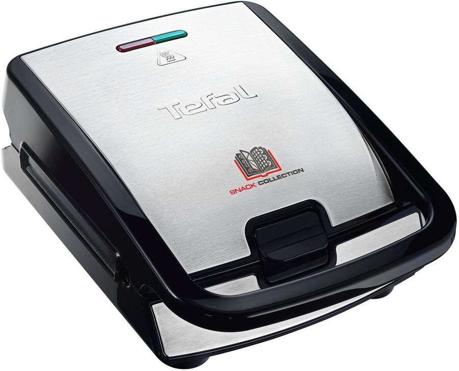 Tefal Snack Collection SW854D Contactgrill & Tosti-ijzer 4 verschillende Platen voor tosti's wafels panini's en poffertjes- RVS Anti-aanbaklaag - Foto 3