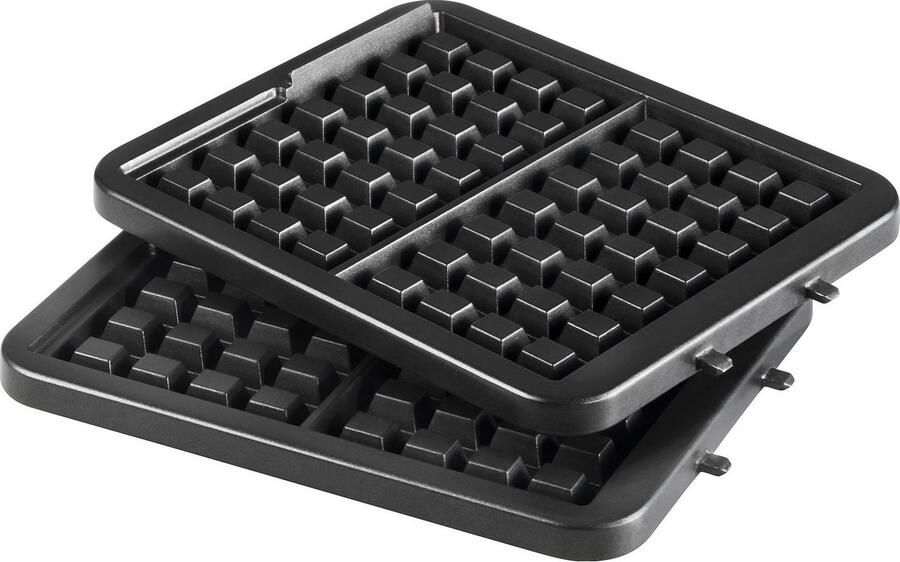 Tefal King Size WM756D Wafelijzer Anti-aanbaklaag Voor Grote Wafels Uitneembare Platen Regelbare Thermostaat 1200W - Foto 6
