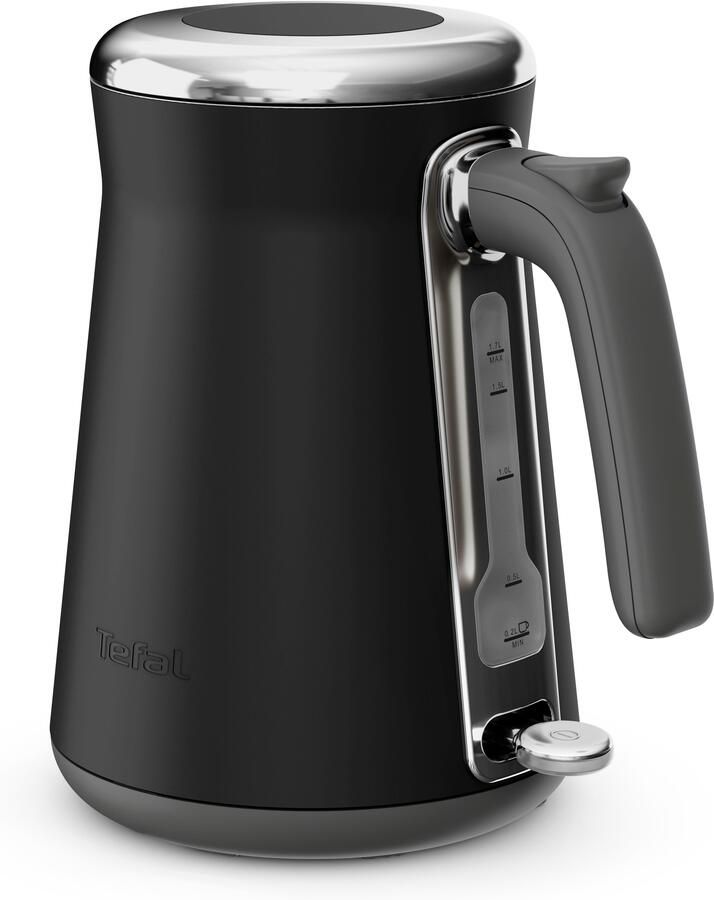 Krups Tefal Collection KI6668 Waterkoker 1 7L Stijlvol Retro Design 1-kopsindicator Automatische Uitschakeling 2400W Zwart - Foto 8