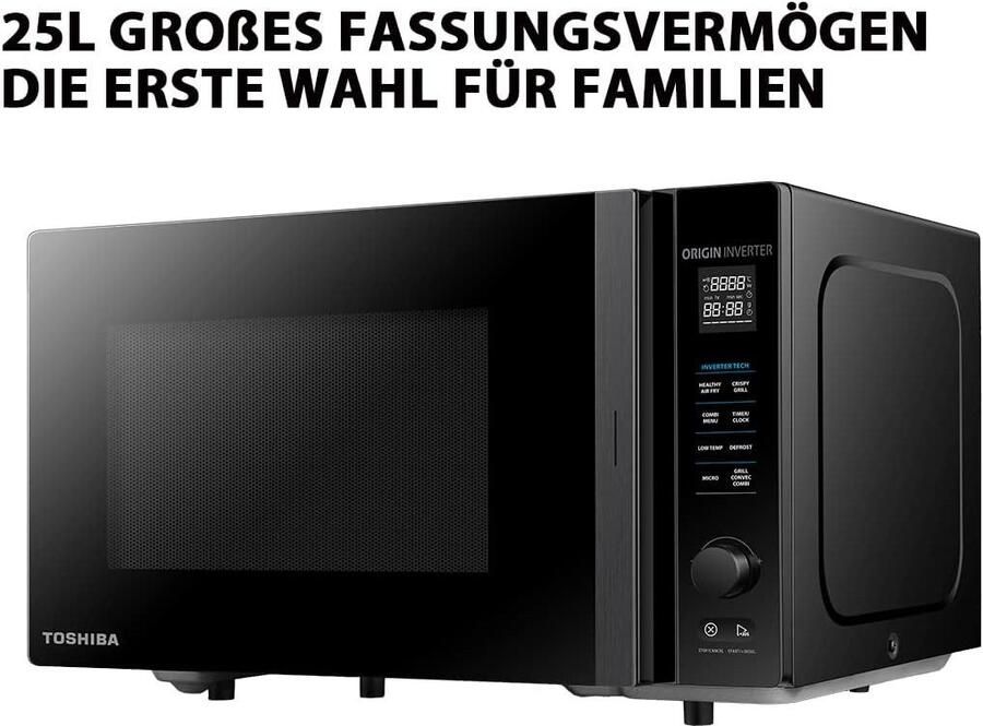 Toshiba Magnetron MV-TC25T(BK) - Foto 3