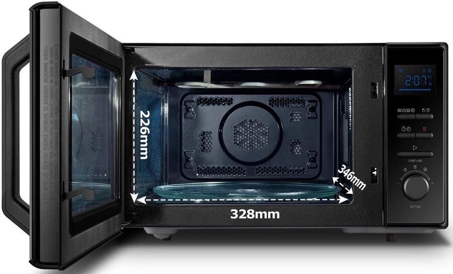 Toshiba Magnetron MW2-AC25TF(BK) Veelzijdige combifunctie - Foto 8