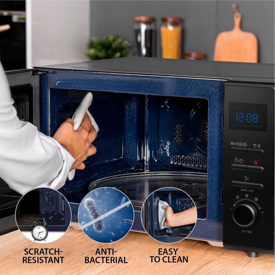 Toshiba Magnetron MW2-AC25TF(BK) Veelzijdige combifunctie - Foto 2