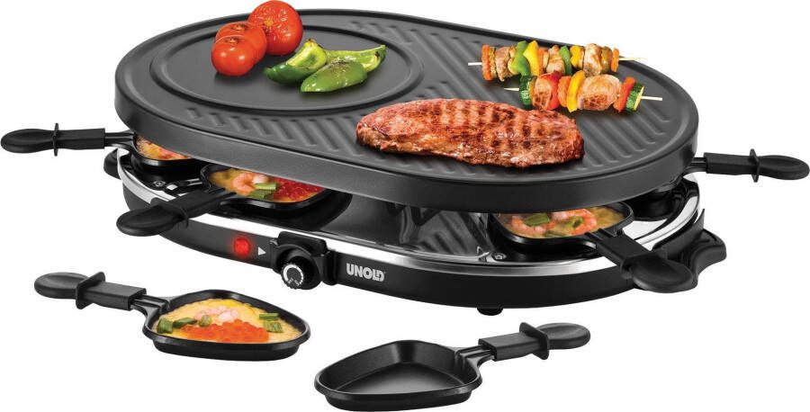 Unold Gourmet Gourmetstel Zwart