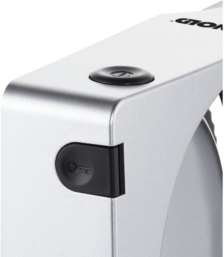 Unold Curve Silver snijmachine Electrisch 100 W Zwart Zilver - Foto 3