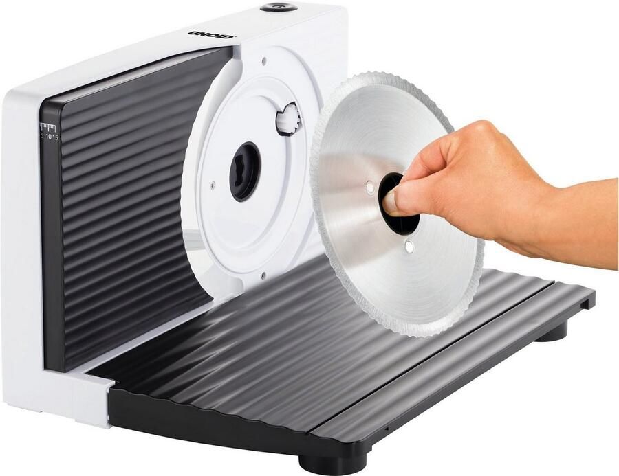 Unold Curve White snijmachine Electrisch 100 W Zwart Wit Kunststof - Foto 8