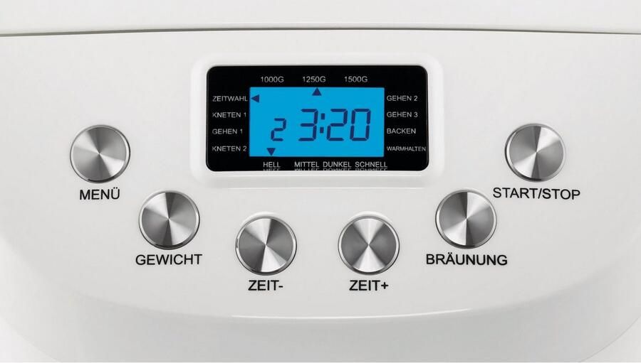 Unold Broodbakmachine 68520 BACKMEISTER Big white - Foto 12