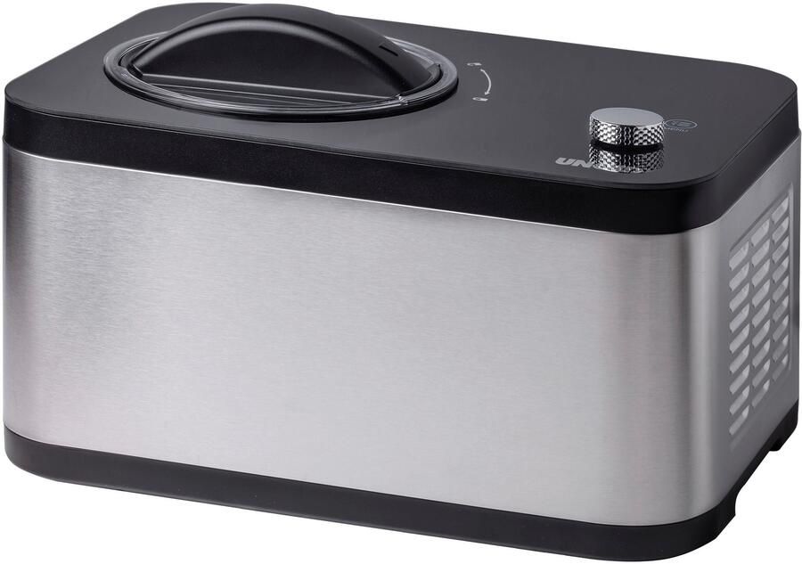 Unold 48826 Eismaschine & Joghurtbereiter EVA Compressie-ijsmachine 1 5 l 1 kommen Zwart Roestvrijstaal LED 1 2 m - Foto 3