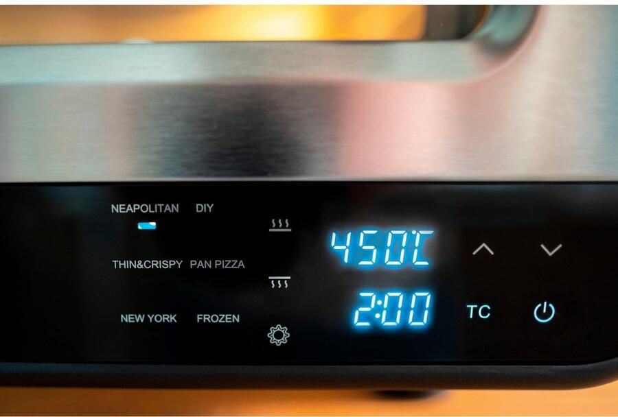 Unold 68816 pizzamaker en -oven 1 pizza('s) 1700 W Zilver - Foto 3