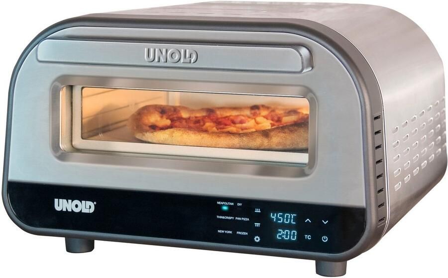 Unold 68816 pizzamaker en -oven 1 pizza('s) 1700 W Zilver - Foto 6