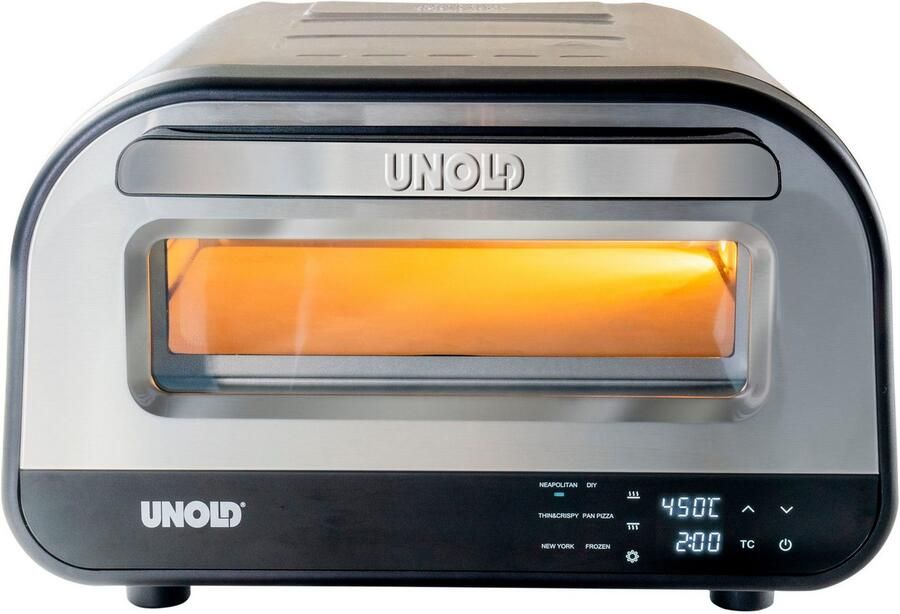 Unold 68816 pizzamaker en -oven 1 pizza('s) 1700 W Zilver - Foto 2