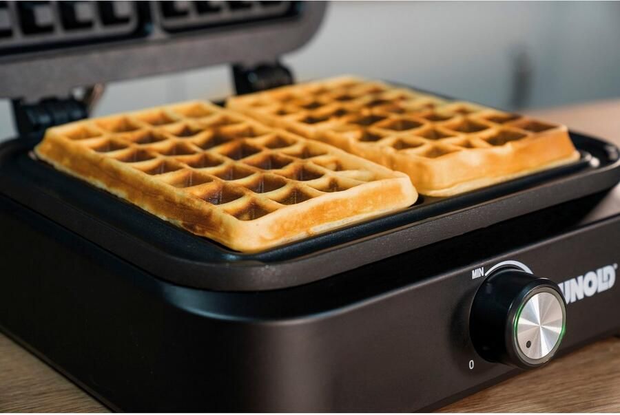 Unold Brüssel Wafelijzer CoolTouch-behuizing Zwart - Foto 9