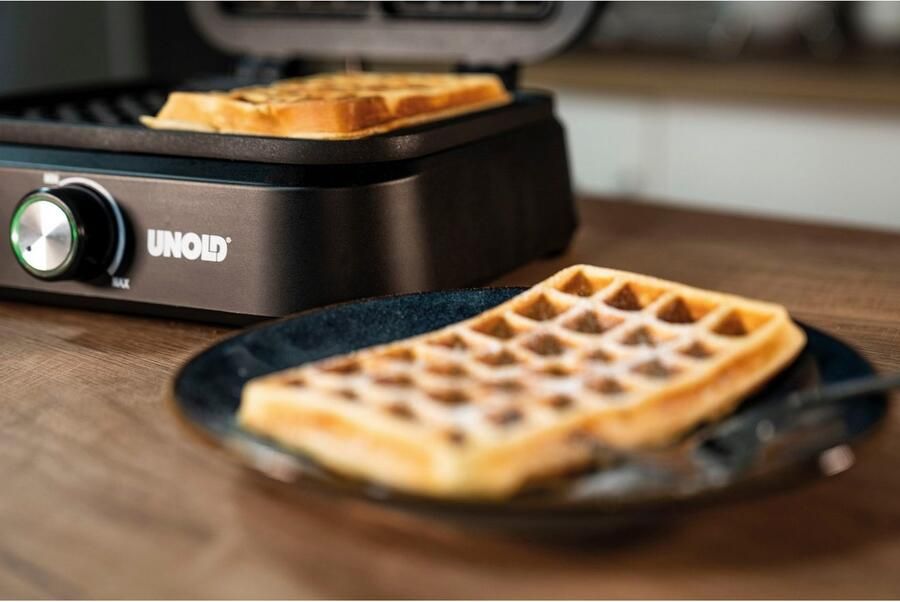 Unold Brüssel Wafelijzer CoolTouch-behuizing Zwart - Foto 12