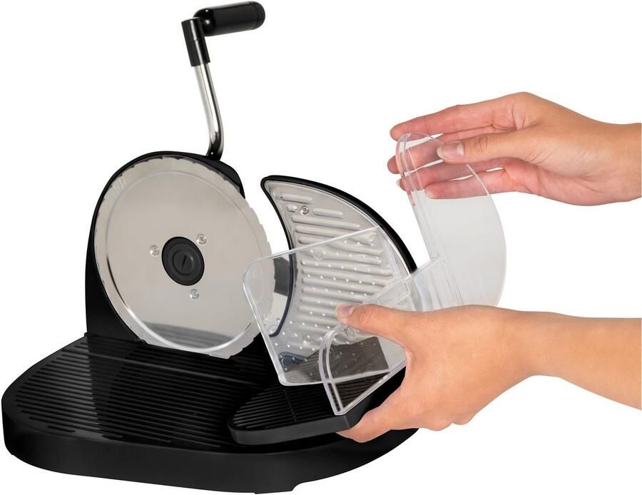 Wenko Allessnijder Broodsnijmachine met roestvrijstalen mes en handmatige handgreep snijdikte traploos instelbaar - Foto 7