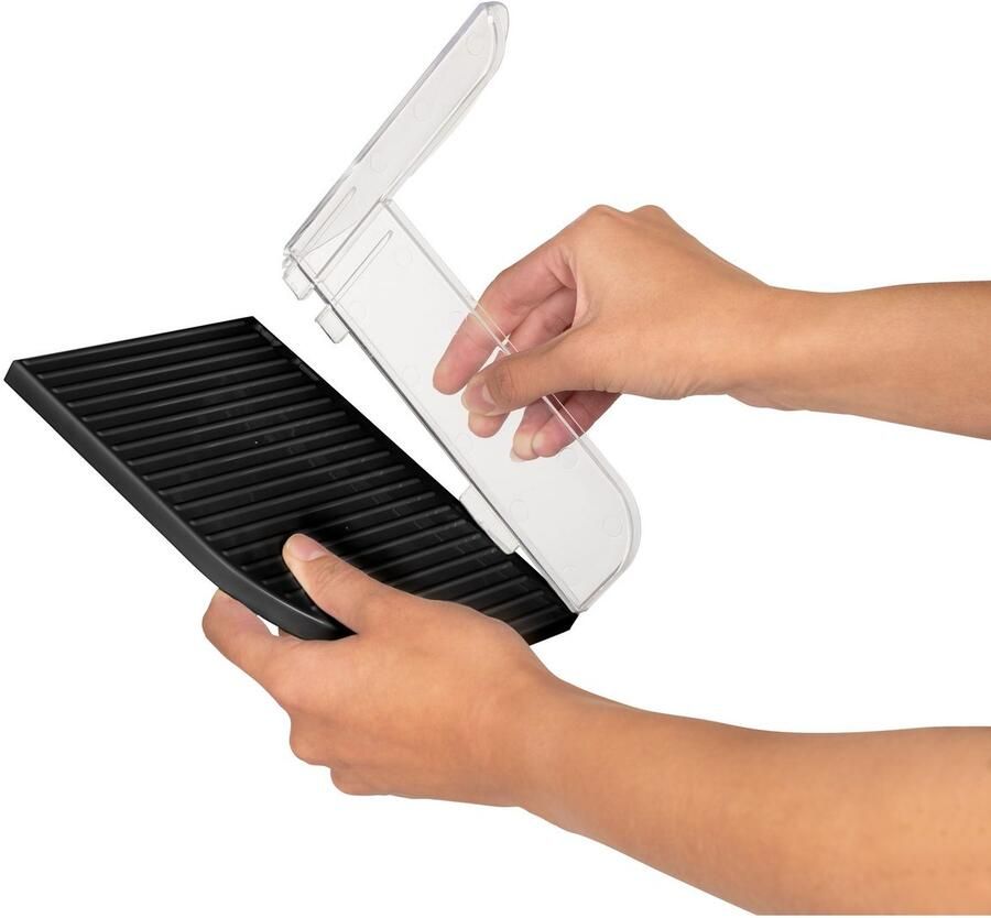 Wenko Allessnijder Broodsnijmachine met roestvrijstalen mes en handmatige handgreep snijdikte traploos instelbaar - Foto 3