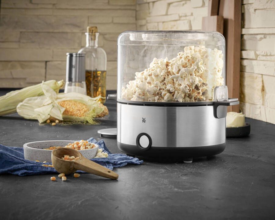 WMF KITCHENminis 61.3024.5451 popcorn popper Zwart Roestvrijstaal 2 l 250 W