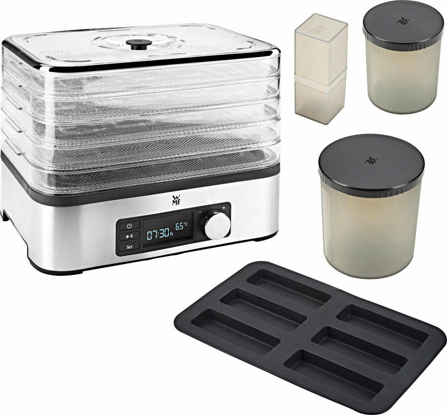 WMF KITCHENminis Voedseldroger Compact Snack To-Go RVS