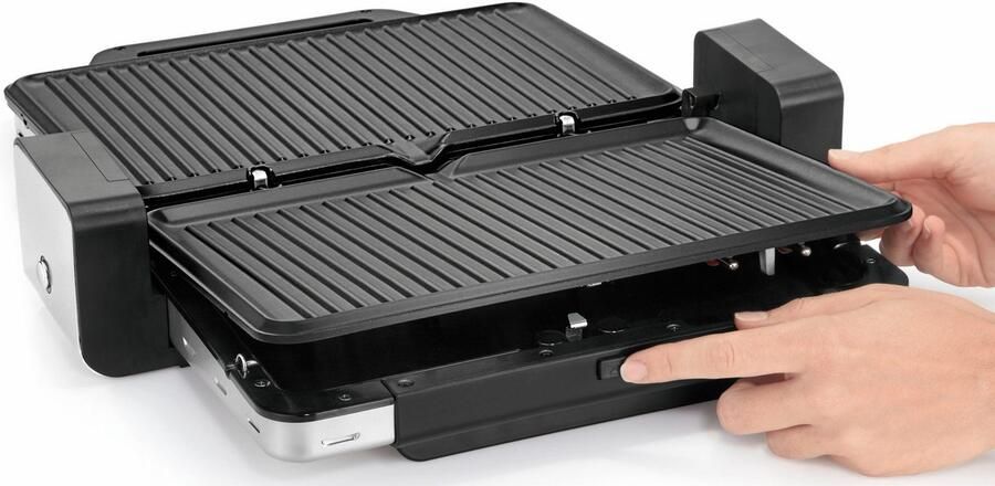 WMF Lono Contactgrill 2-in-1 Grillplaat RVS 2100W Geschikt voor Panini en Grillen - Foto 10