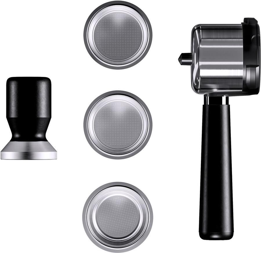 WMF Espressomachine Lumero Stone Grey compact subtiele led-verlichting 15 bar 1350 watt melkopschuimer - Foto 4