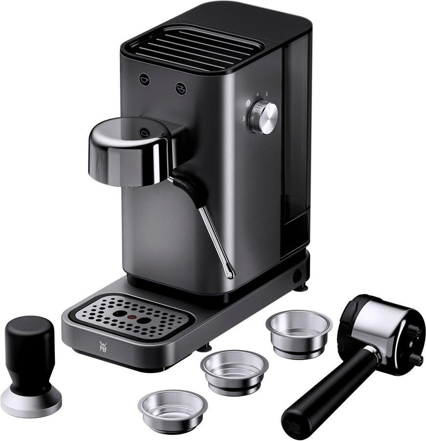 WMF Espressomachine Lumero Stone Grey compact subtiele led-verlichting 15 bar 1350 watt melkopschuimer - Foto 5