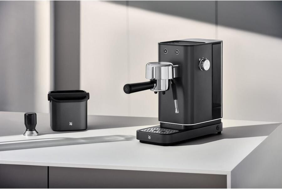 WMF Espressomachine Lumero Stone Grey compact subtiele led-verlichting 15 bar 1350 watt melkopschuimer - Foto 9