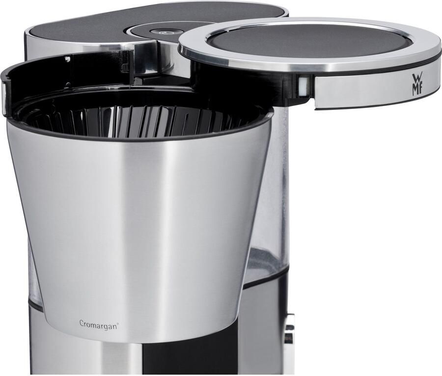 WMF Lono 0412300011 Filter Koffiezetapparaat Glazen Kan 12 Koppen Roestvrij Staal Modern Design - Foto 4