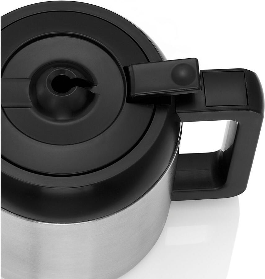 WMF Stelio Filter Koffiezetapparaat Thermoskan 8 Koppen Roestvrij Staal Warmhoudfunctie - Foto 2
