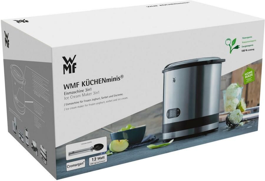 WMF Ijsmachine KÜCHENminis 3-in-1 IJs Frozen Yogurt Sorbet ijsblokjeshouder met timer voor flexibele bereiding vaatwasmachinebestendige onderdelen - Foto 6
