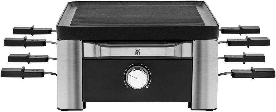 WMF Raclette LONO incl. parkeerlaag voor ongebruikte pannetjes Vaatwasmachinebestendige pannen en spatels anti-aanbakplaat - Foto 6