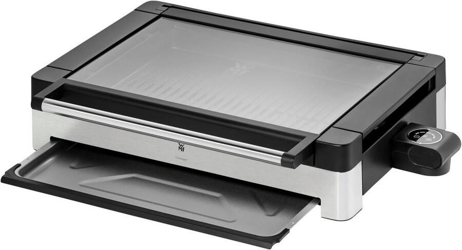 WMF Lono 415430011 Tafelgrill Glazen Deksel RVS 2000W Geschikt voor Binnen en Buiten - Foto 9
