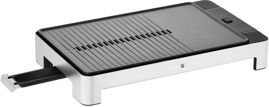 WMF Tafelgrill LONO vlak & geribbeld traploze temperatuurinstelling anti-aanbak grillplaat - Foto 6