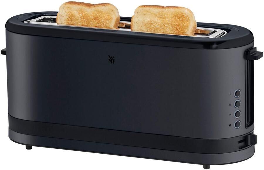 WMF Toaster KEUKENminis Deep Black Langsleufbroodrooster met broodjesopzetstuk - Foto 4