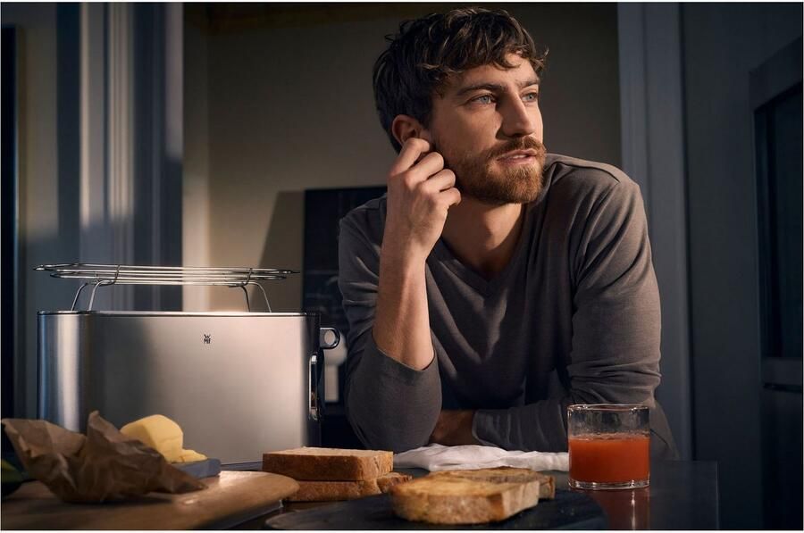 WMF Lumero Broodrooster 10 Bruiningsniveaus RVS LED Verlichting Voor Brede Sneetjes - Foto 9