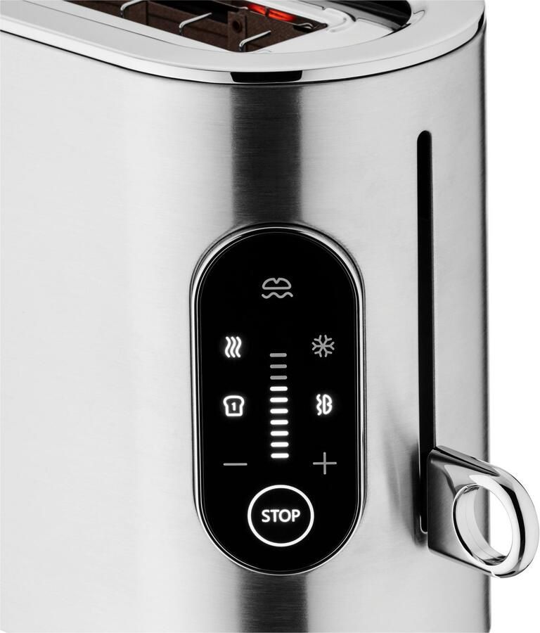WMF Lumero Broodrooster 10 Bruiningsniveaus RVS LED Verlichting Voor Brede Sneetjes - Foto 2
