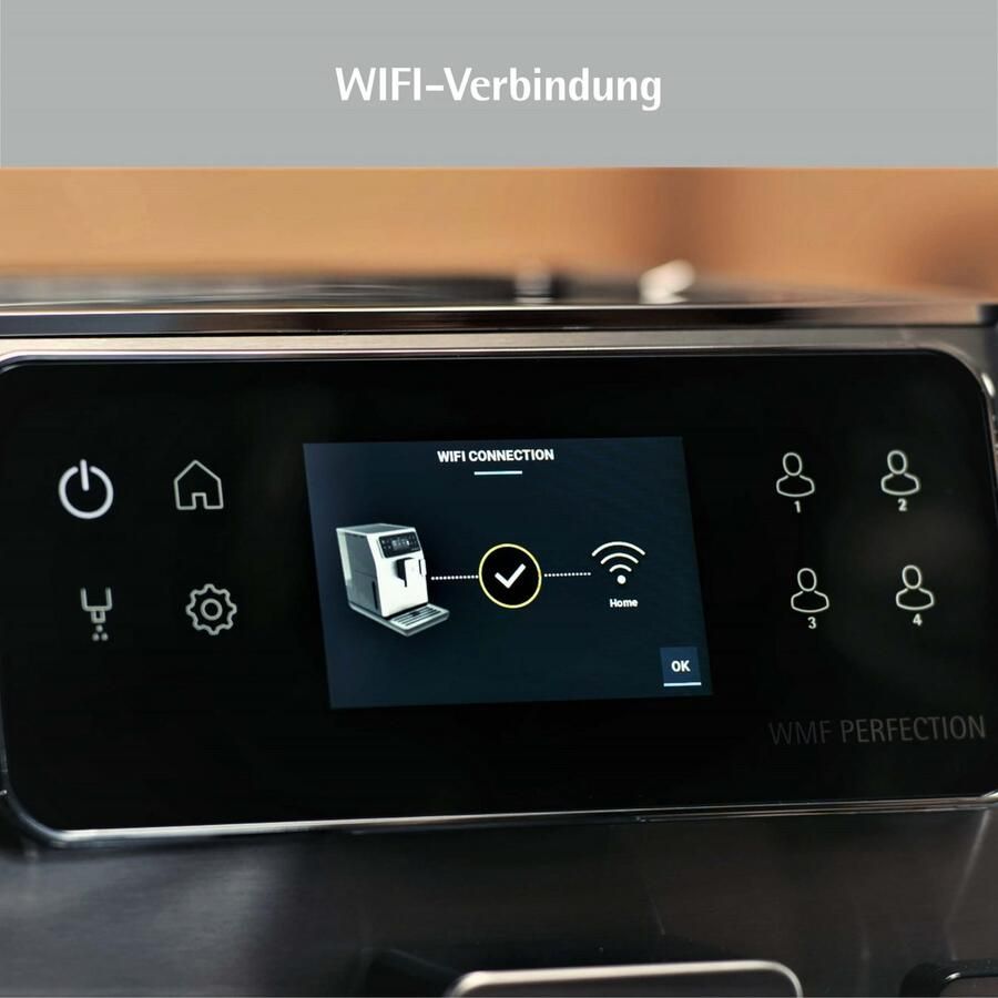 WMF Volautomatisch koffiezetapparaat Perfection 640 CP812D10 zeer stil hoogwaardige behuizing led-omgevingslicht - Foto 4