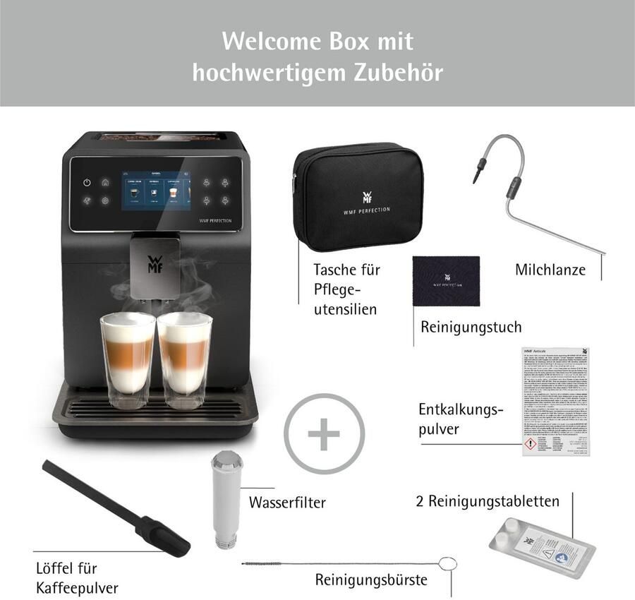 WMF Volautomatisch koffiezetapparaat Perfection 740 CP820810 intuïtieve gebruikersinterface perfecte melkschuim zelfreinigend - Foto 6