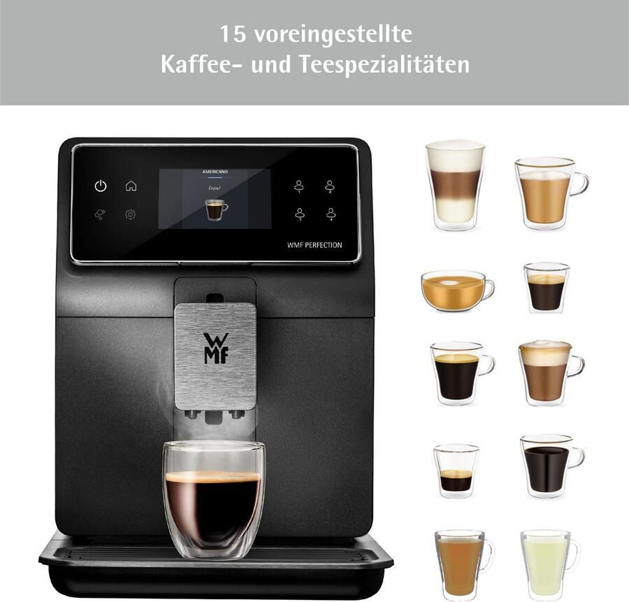WMF Volautomatisch koffiezetapparaat Perfection 740 CP820810 intuïtieve gebruikersinterface perfecte melkschuim zelfreinigend - Foto 3