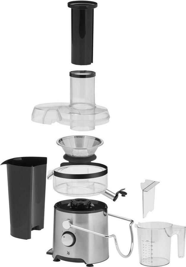 WMF Vruchtenpers Kult X elektrische fruit- en groentesapcentrifuge van roestvrij staal 500W - Foto 13