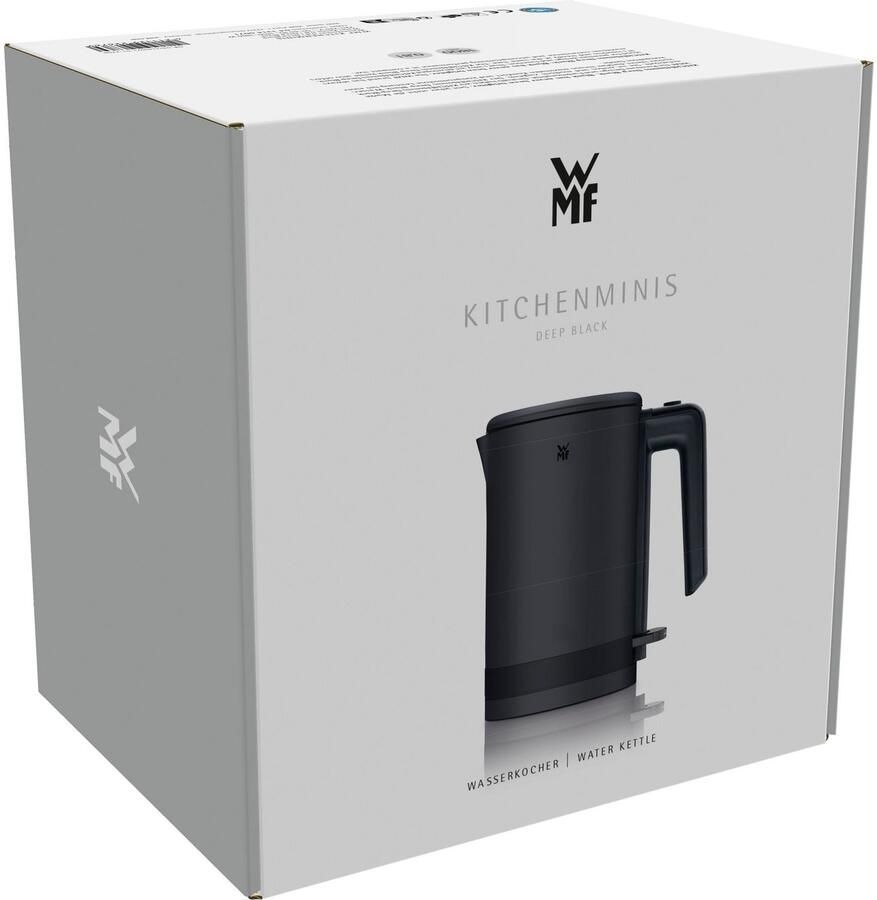 WMF Waterkoker 413140071 KITCHENminis 0 8 liter Zwart