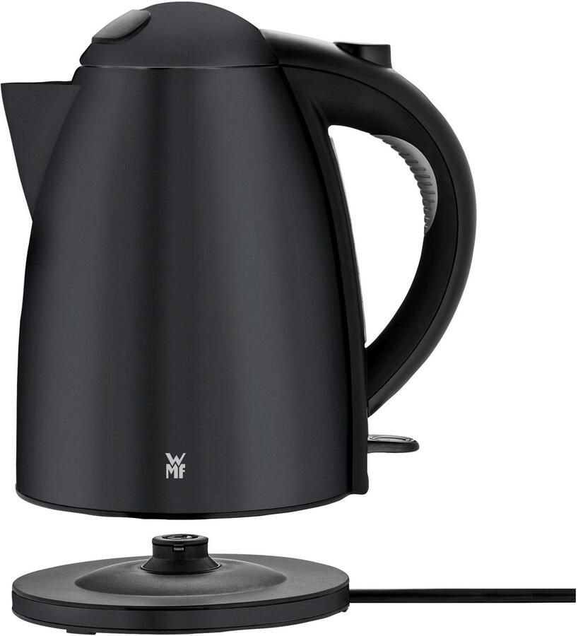 WMF Waterkoker Stelio Deep Black 1 7 l Cromargan verlichte waterniveau-indicator 2400 Watt - Foto 4