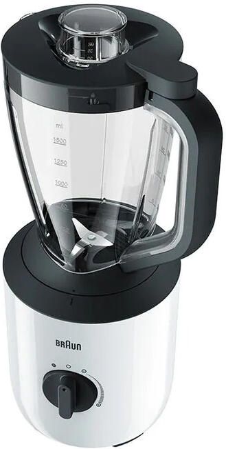 Braun PowerBlend 3 JB3100 WH powerblender zwart 800 W - Foto 2