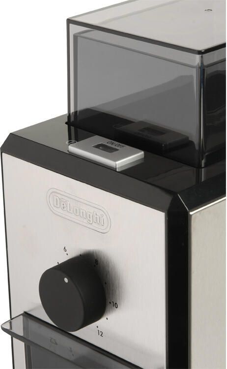 DeLonghi De&apos;Longhi KG89 Koffiemolen Zilver - Foto 4
